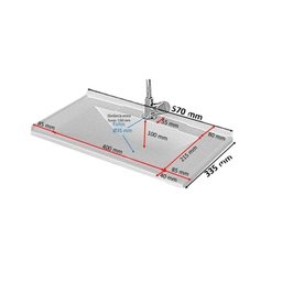 Lavatório Soft de Mármore Sintético 60cm - 5