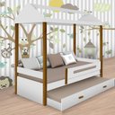 Ver imagem 2 de Cama Casa Sara Branca com Auxiliar