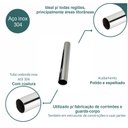 Ver imagem 3 de Tubo inox redondo 3/8 polegadas 9,53mm (tam: 2m) cano aço 304 TUBO INOX 3/8 POLEGADAS TUBO INOX POLI