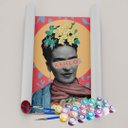 Ver imagem 2 de Kit Pintura Terapêutica - Colagem Frida Kahlo