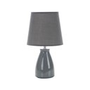 Ver imagem 1 de Luminária Abajur Taschibra Pottery 37cm E27 Bivolt Cinza