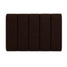 Painel Nashira 100 / N-027 Veludo Marrom Chocolate - 3