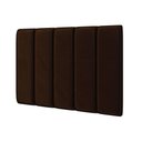 Ver imagem 2 de Painel Nashira 100 / N-027 Veludo Marrom Chocolate