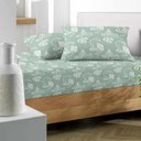 Ver imagem 2 de Fronha de Malha Avulsa Estampada 100% Algodão Renda Francesa Cama Soft