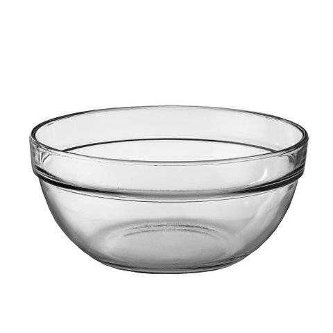 Bowl Saladeira Fruteira Tigela Vidro Transparente 1700ml