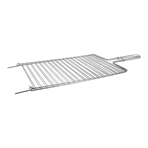 Grelha Dobrável Reta para Churrasqueira 21x68 cm