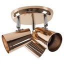 Ver imagem 2 de Spot de Sobrepor New Short Triplo Direcionável 3xmr16 Cobre Llum