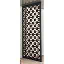 Ver imagem 2 de Painel Vazado Divisória Mdf Madrid Preto - 0,60x2,20m
