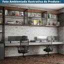 Ver imagem 7 de Cadeira Escritório Nr-17 Soho Presidente C/ Braço Slide Fratini Encosto Tela Mesh Preta Base Rodí