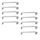 Ver imagem 1 de Alça de Apoio Inox 40cm Barra Kit 10 Unidades Banheiro Box Idoso Cadeirante