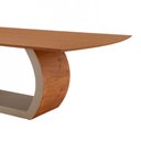 Ver imagem 7 de Mesa para Sala de Jantar Ellis 220cm Madeira Tampo Barril Laminado Moderna Mobília