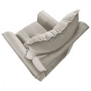 Ver imagem 4 de Poltrona Reclinavel da Mamãe Carinho Tecido Veludo Marfim