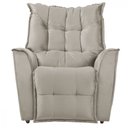 Ver imagem 6 de Poltrona Reclinavel da Mamãe Carinho Tecido Veludo Marfim