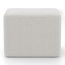 Ver imagem 5 de Puff Decorativo Living Yumi Retangular 60cm Bouclê Off White - Abmaza