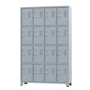 Ver imagem 1 de Armário Locker para Vestiário 16 Portas Pequenas Cinza