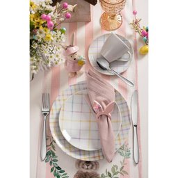 Conjunto Xícara e Pires de Chá Tramontina Sweet Color em Porcelana Decorada 200 Ml 2 Piezas - 6 Conjunto Xícara e Pires de Chá Tramontina Sweet Color em Porcelana Decorada 200 Ml 2 Piezas - 6