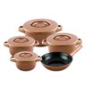 Conjunto De Panelas em Cerâmica Ceraflame Duo+ Grande 5 Peças - COBRE - 1