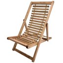 Ver imagem 2 de Espreguiçadeira de Madeira e Fios de Aço Maju