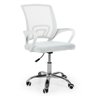 Cadeira Secretária Office em Tela Mesh Base Giratória - Cor Branco - 1