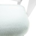 Ver mais imagens de Cadeira Secretária Office em Tela Mesh Base Giratória - Cor Branco