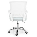 Ver imagem 6 de Cadeira Secretária Office em Tela Mesh Base Giratória - Cor Branco