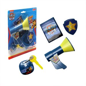 Brinquedo Kit Patrulha Canina Policial com Distintivo, Chave e Alto Falante Toyng