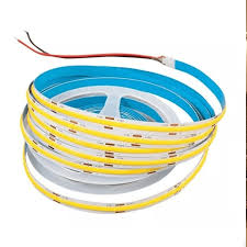 Fita Led Cob Super 5 Metros 12v 320leds por Metro Ip20 Alto Brilho com Fonte - 1
