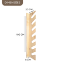 Ver mais imagens de Suporte Bobina de Tnt Papel Plastico Tecido Resistente 12mm