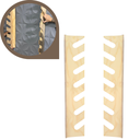 Ver imagem 4 de Suporte Bobina de Tnt Papel Plastico Tecido Resistente 12mm