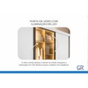 Ver imagem 6 de Guarda Roupa Casal Londres 3PTS 1VD 4g Neve N. Horizonte