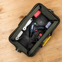 Ver imagem 4 de Bolsa para Ferramentas Grande com Fundo Emborrachado e 16 Bolsos Impermeável