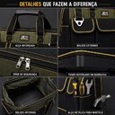 Ver imagem 6 de Bolsa para Ferramentas Grande com Fundo Emborrachado e 16 Bolsos Impermeável