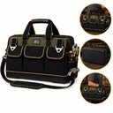 Ver imagem 1 de Bolsa para Ferramentas Grande com Fundo Emborrachado e 16 Bolsos Impermeável