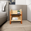 Ver imagem 1 de Nicho Organizador Decorativo para Quarto Amadeirado