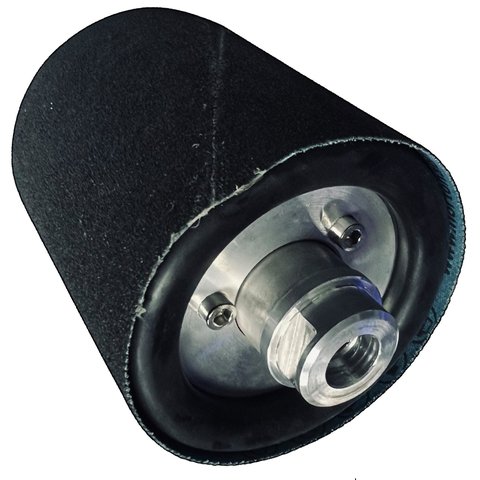 Roda Pneumatica (pneuzinho) P/ Lixamento em Inox e Metais