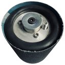 Ver imagem 2 de Roda Pneumatica (pneuzinho) P/ Lixamento em Inox e Metais