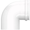 Ver imagem 2 de Joelho De 90° Graus PVC Branca Para Canos De Água De Esgoto De 2” Polegadas DN 50mm Tigre