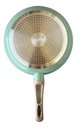 Ver imagem 5 de Panela Frigideira Antiaderente Cerâmica Indução 24cm Verde Lehavi