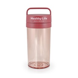 Bolsa Térmica + Marmita + Copo + Porta Talher Kit 4 Peças Concept / Rosa - 6