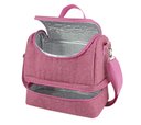 Ver imagem 4 de Bolsa Térmica + Marmita + Copo + Porta Talher Kit 4 Peças Concept / Rosa