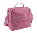 Ver imagem 3 de Bolsa Térmica + Marmita + Copo + Porta Talher Kit 4 Peças Concept / Rosa