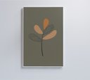 Ver imagem 6 de Quadro Abstrato Flores 4 - 60x90 Cm - Tecido Canvas