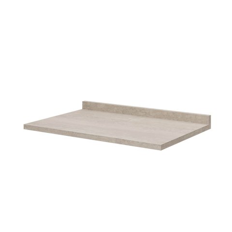 Tampo para Balcão Planejado 80cm Marselha CabeCasa MadeiraOriginals Cinza/Calcare