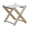 Banquinho de Madeira Banqueta Dobrável Pescador-branco - 5