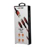 Cabo Usb 3 Em 1 - Tipo C /iPhone/ Microusb - Cb1120 Vermelho - 3