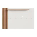 Ver imagem 2 de Painel Ripado para TV até 65 Polegadas 182CMX120CM LED Arkansas Bege Freijó/Off White