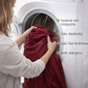 Ver imagem 6 de Jogo de Cama Lençol Queen Poá 100% Algodão Bege Estampado Bolinha Toque Macio 4 Peças