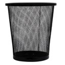 Ver imagem 1 de Cesto P/ Lixo Escritorio 5L Lixeira Telada Preta 21X23CM