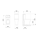 Ver imagem 5 de Bacia Incepa Boss C/cx.acoplada Branco Matte C/kit