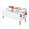 Porta Livros Revisteiro Infantil De Chão c/ pé palito - Montessori - 60cm - 1